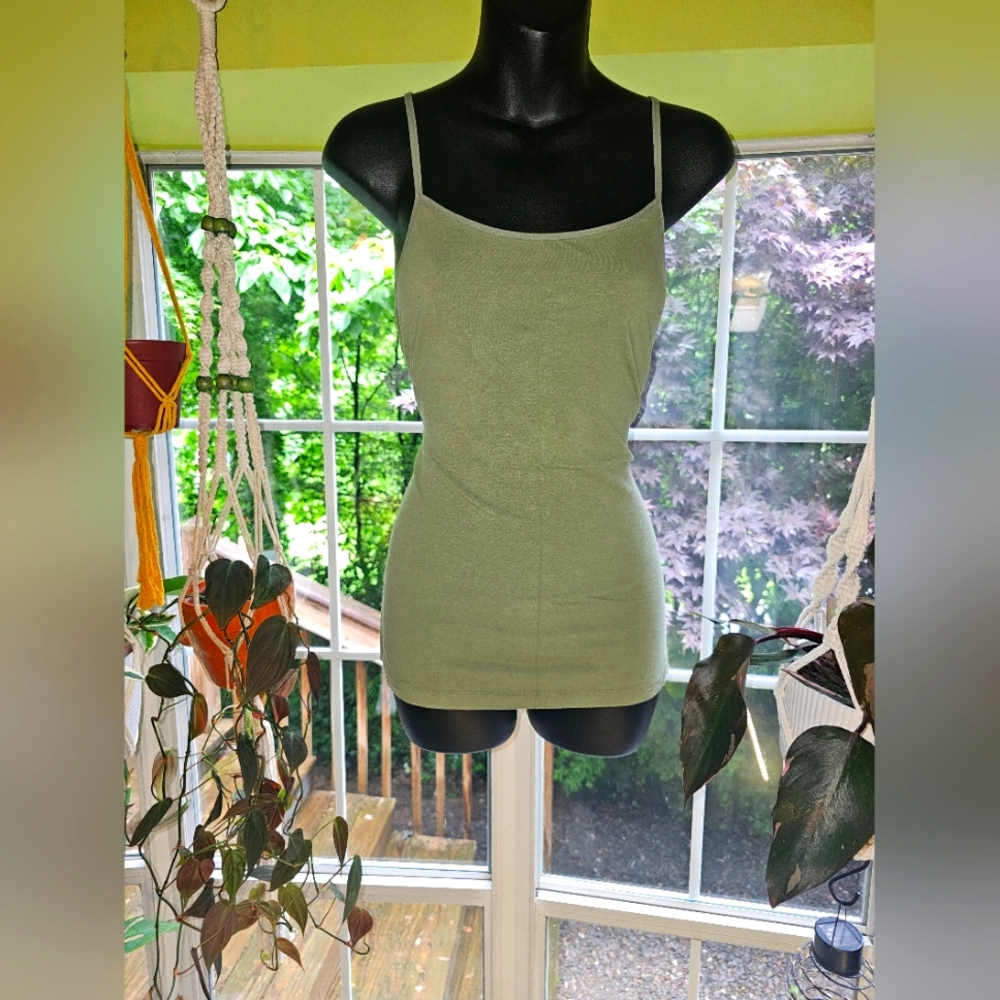 Womens spaghetti strap tank top